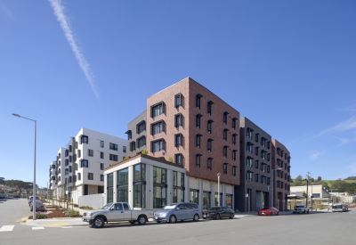 Exterior corner view of Amani and Nia at Sunnydale.