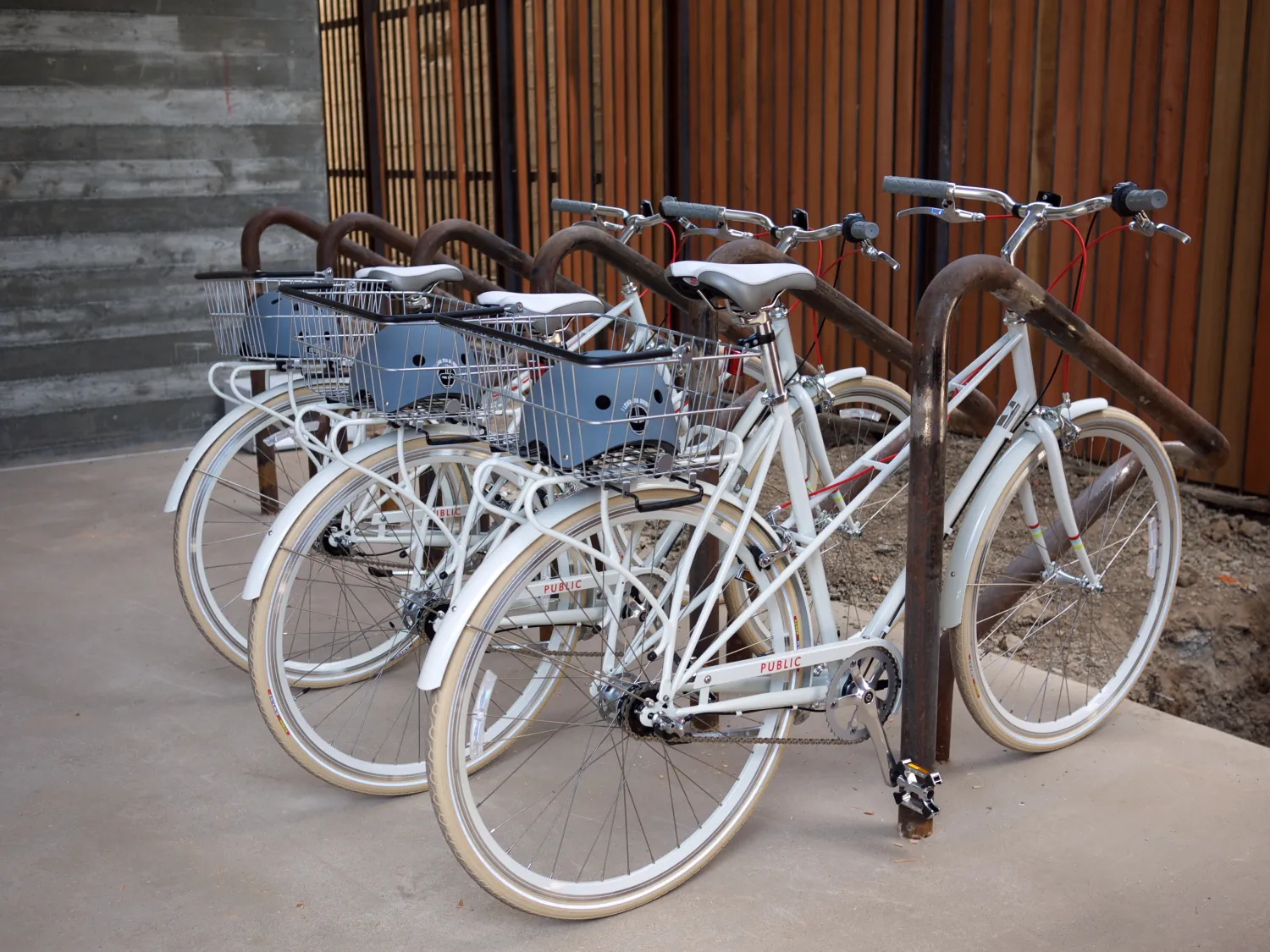 Secure cheap bike parking