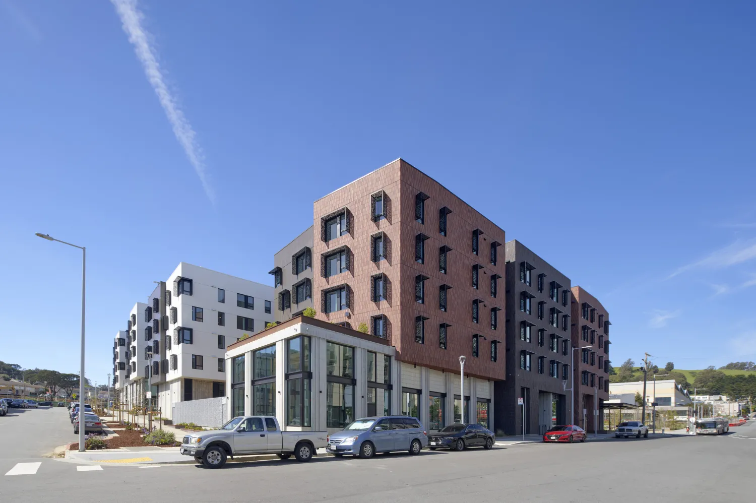 Exterior corner view of Amani and Nia at Sunnydale.